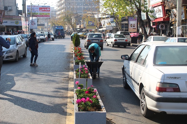 نصب باکس گلدانی