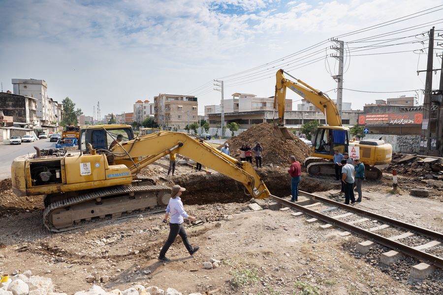 احداث مسیر عابر پیاده زیرگذر دخانیات