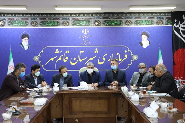 دیدار  با مولایی قرا فرماندار محترم قائم شهر و بررسی و رفع موانع مشکلات و مسائل شهری با حضور دکتر کیوان مرادیان نماینده محترم مجلس