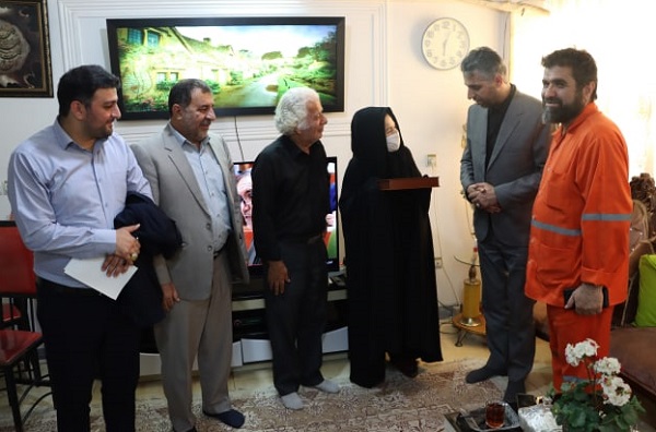 حضور مهندس کاظم علیپور در دفاتر اصحاب رسانه شهرستان به مناسبت هفته خبرنگار