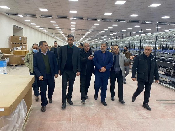 بازدید از کارخانه فرش ساوین قائم شهر