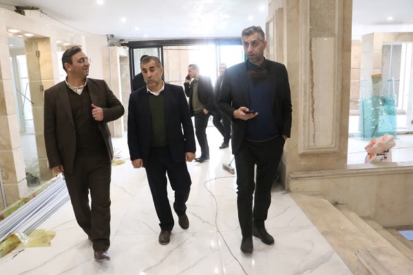 بازدید از پارکینگ طبقاتی خیابان آیت الله صالحی مازندرانی