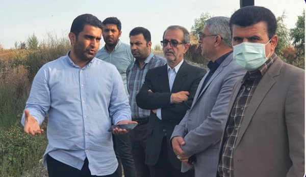 بازدید دادستان و رئیس دادگستری قائم شهر از محل دپو زباله