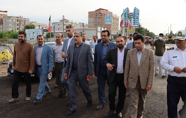 اتمام زودتر از موعد لوله گذاری  پروژه بزرگ کانال مادر کمربندی شمالی و عملیات زیر سازی و بازگشائی موقت مسیر در کمتر از 2 ماه