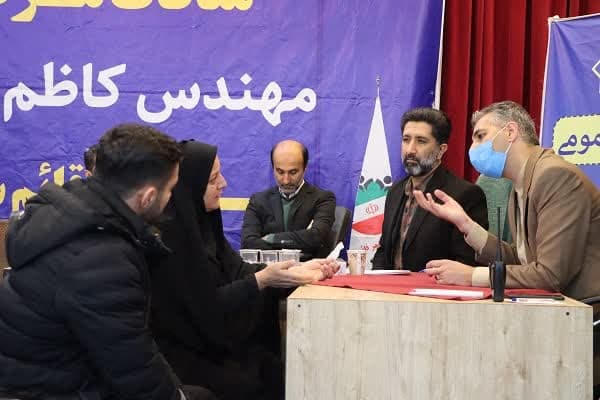 ملاقات مردمی مهندس کاظم علیپور شهردار قائم شهر به همراه معاونین