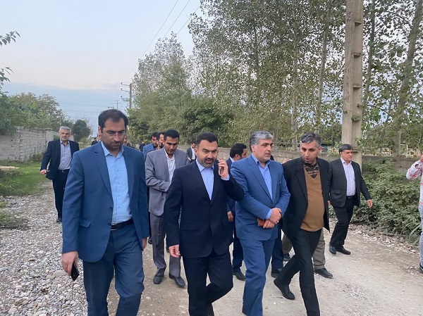 بازدید مسئولین استانی و شهرستانی از منطقه کوچکسرا