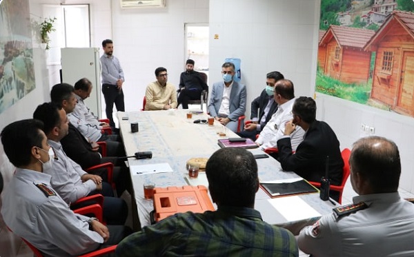 دیدار صمیمانه مهندس کاظم علیپور با مدیرعامل و پرسنل سازمان آتش نشانی