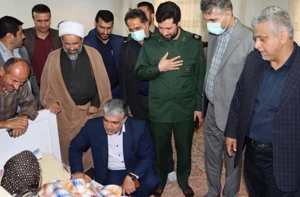 دیدار از خانواده معزز شهدا