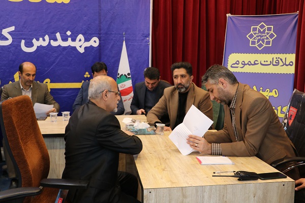 ملاقات مردمی مهندس کاظم علیپور شهردار قائم شهر به همراه معاونین