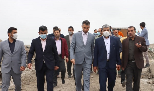 بازدید از خط پردازش زباله ، لندفیل و محل انباشت زباله شهرستان قائم شهر