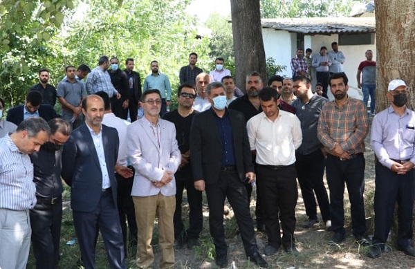 مراسم تشییع و خاکسپاری همکار گرامی مرحوم مهندس سید جعفر موسوی