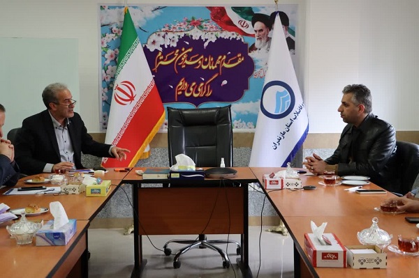 دیدار مهندس کاظم علیپور شهردار قائم شهر با مهندس بهزاد برارزاده مدیر کل شرکت آب و فاضلاب استان مازندران
