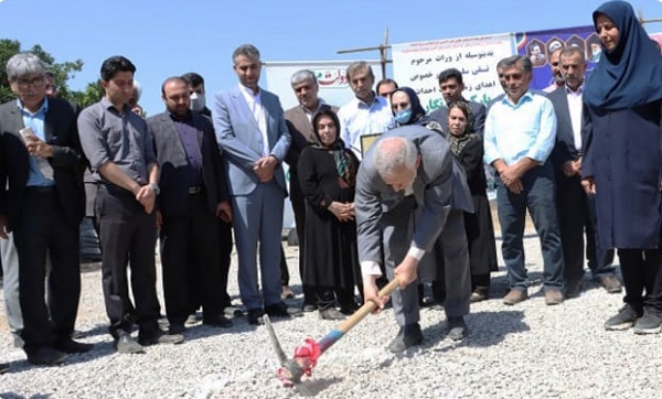 آیین کلنگ زنی و احداث پارک خبرنگار در هفته دولت