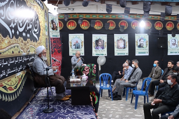 مراسم عزاداری  حضرت اباعبدالله الحسین(ع)در خانه کارگر